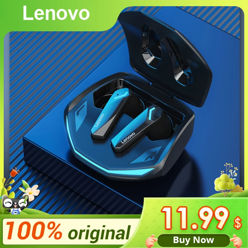 

Lenovo GM2 PRO New Bluetooth 5.3 Headset Sports Running True Wireless In-Ear Gaming Low Latency Dual Mode Music Headphones