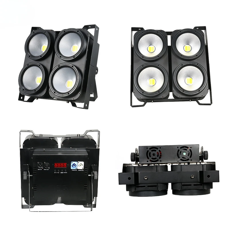 MOWL 4x100W 4 Eyes 4*100W DMX512 COB Блиндер для аудитории студии театра