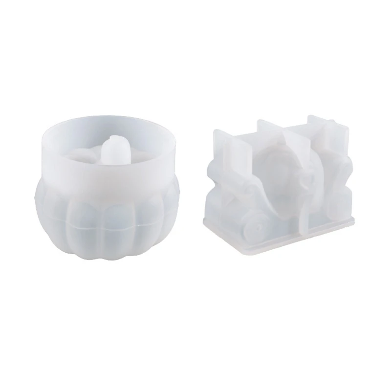 

Силиконовая форма для мыла в виде тыквы на Хэллоуин