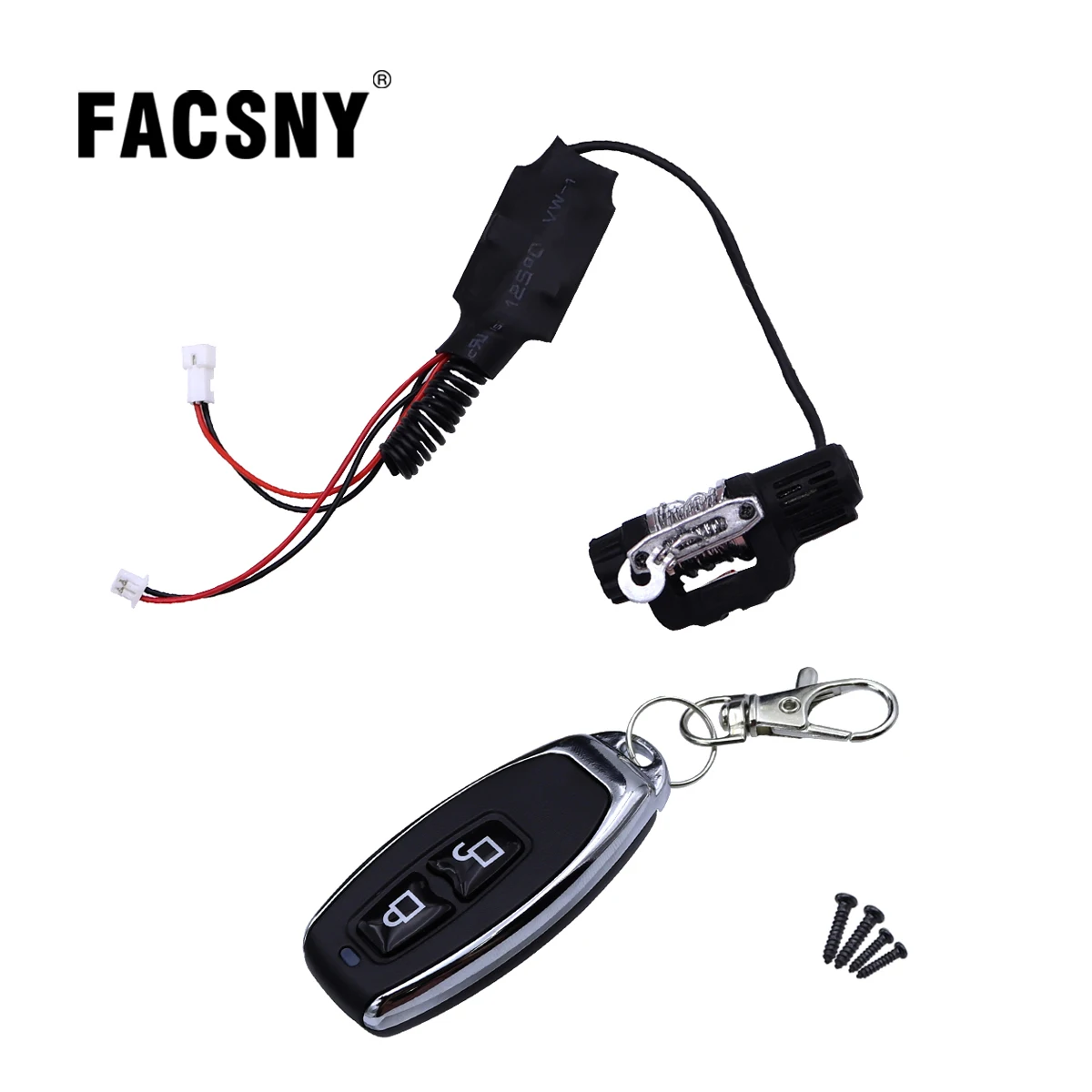 

Nylon Winch Wireless Remote Controller System For 1:24 RC Crawler Car Accessories FMS FCX24 K5 1/24 Scale FMS-K5 Upgrade Parts