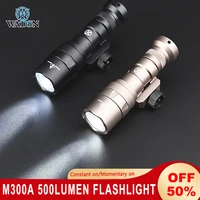 surefir m300 m300b mini scout light 510 lumen m300c tactical flashlight weapon light torch flashlight outdoor hunting riflelight
