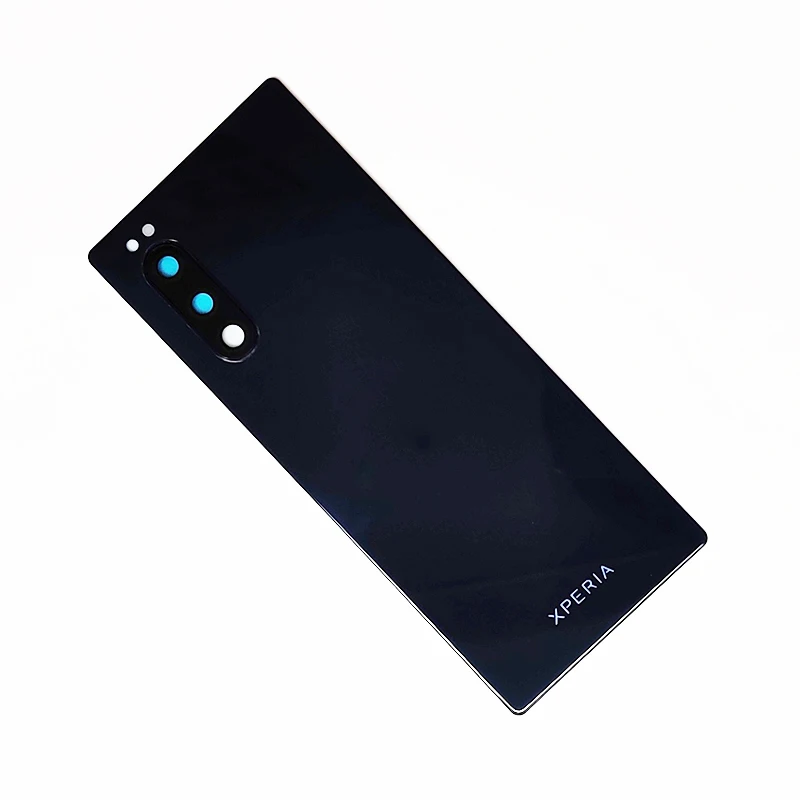Оригинальная стеклянная задняя крышка для Sony Xperia 5 J8210 J8270 J9210 Крышка батарейного
