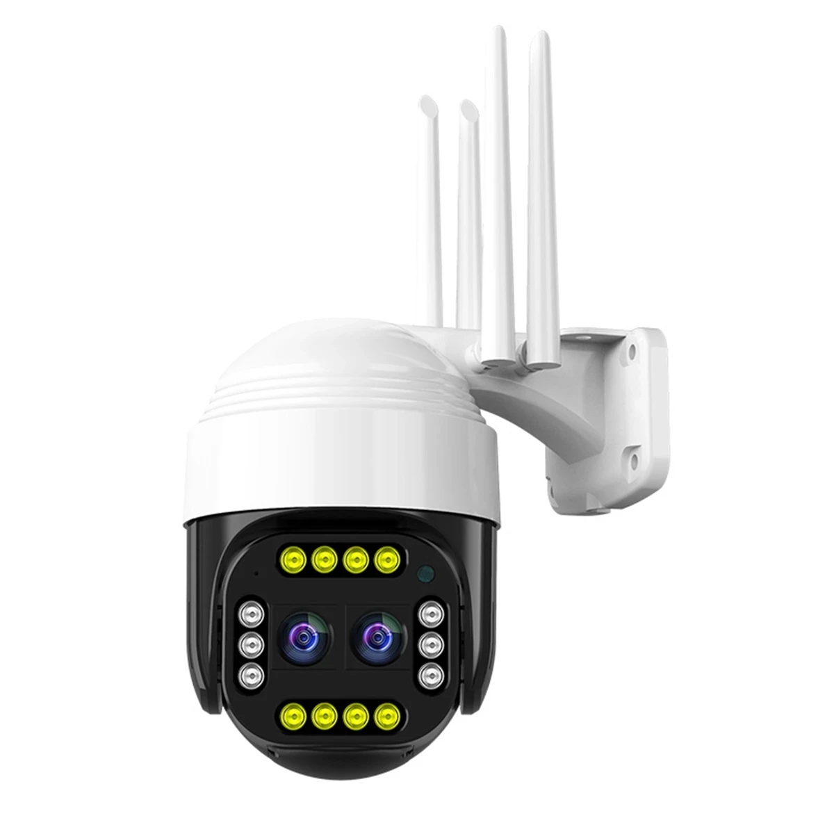 Yoosee 1080P наружная камера видеонаблюдения PTZ WIFI двойной объектив 10X зум CCTV умный дом