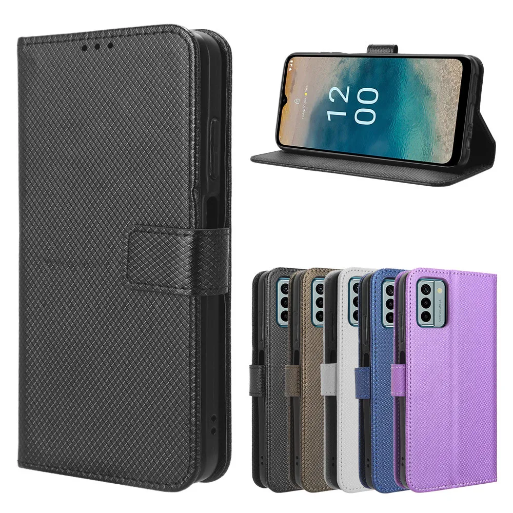 Кожаный защитный чехол для Nokia G22 откидной чехол-подставка NokiaG22 G 22