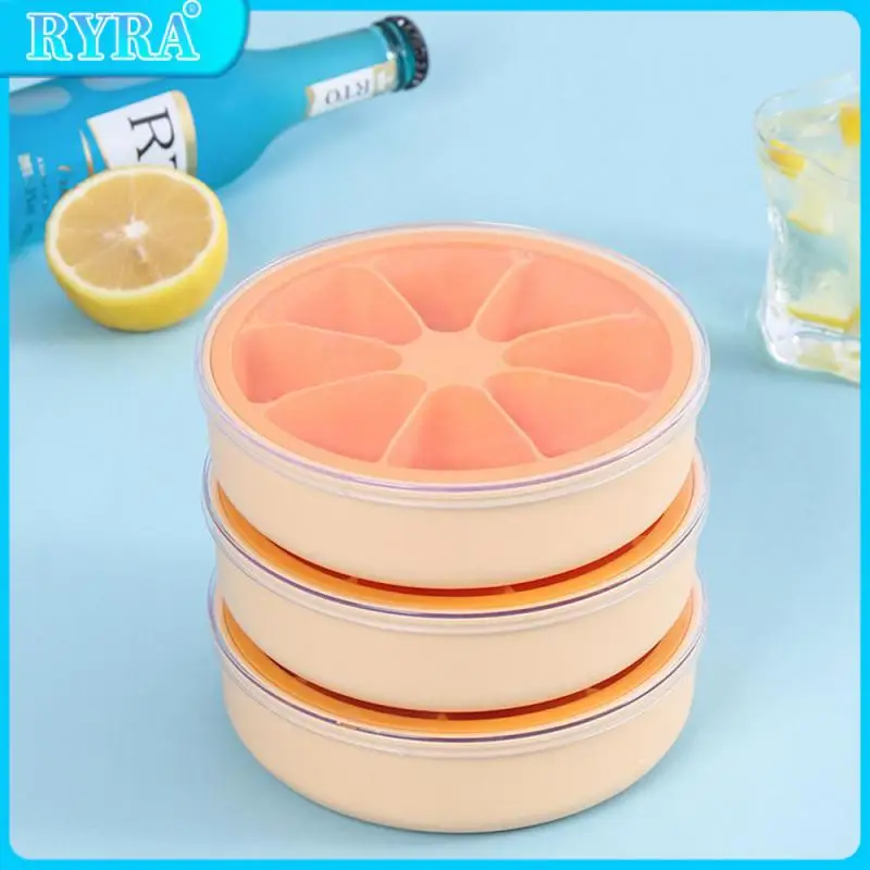 

Food Grade Silicone Ice Tray Box Modern Durable Ice Cream Maker Kitchen Tools Easy Demoulding Ice Mould Saving Time Effort 205g
