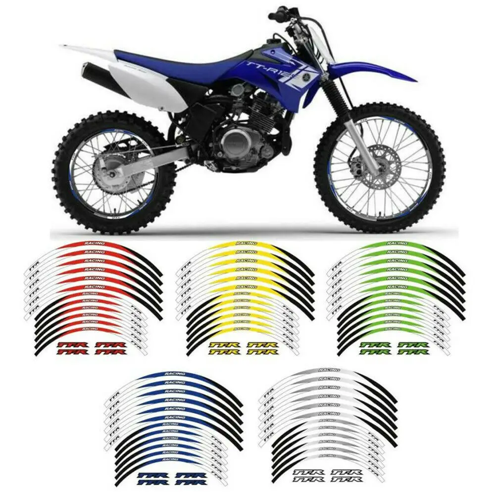 

Наклейки в полоску для обода колеса YAMAHA TT-R 230 2011-2021 "21" 18