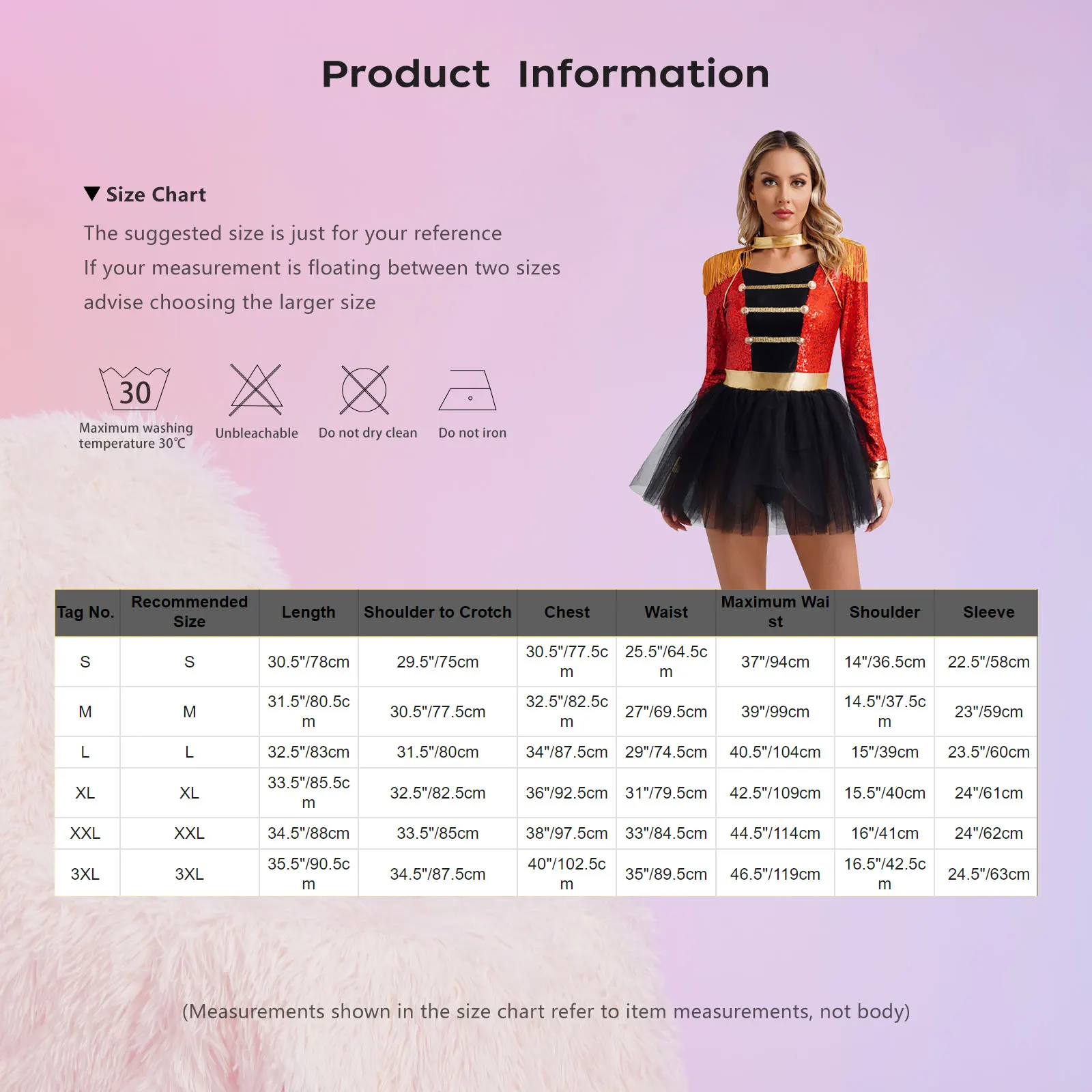 Женский Цирковый Костюм Рингмастера iEFiEL