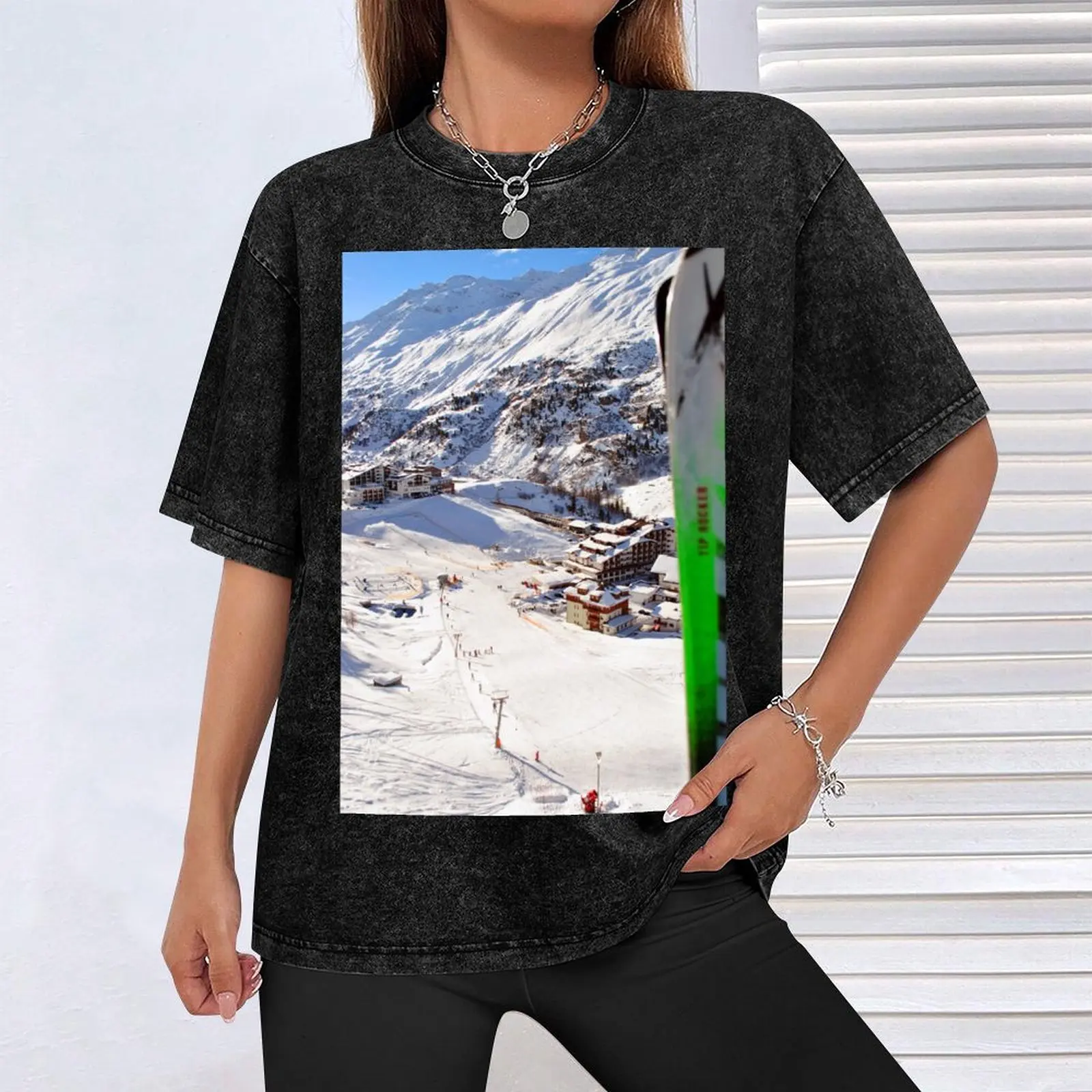 Фото Футболка Obergurgl Hochgurgl Tirol Austrian Alps Austria для фестивалей и вечеринок №4