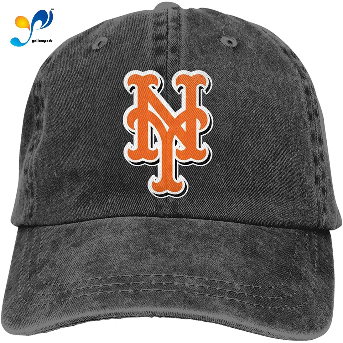 

Newyork Baseball Met Sandwich Cap Denim Hats Baseball Cap Adult Cowboy Hat