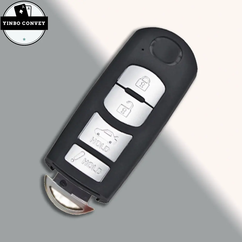 YINBO - 2/3/4 кнопки задняя крышка для дистанционного ключа Mazda M3 M6 2014- 2018 с ключом |