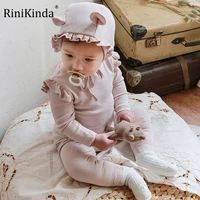 2022 baby girl rompers autumn princess newborn baby clothes for 0 2y girls boys jumpsuit kids baby outfits clothes