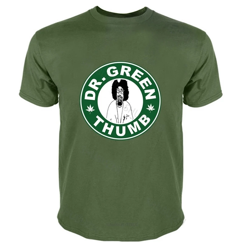 

cotton tshirt for boys Fashion brand t shirt mens loose Cypress Hill T-Shirt Dr. Green THumb Print T Shirt brand teeshirt