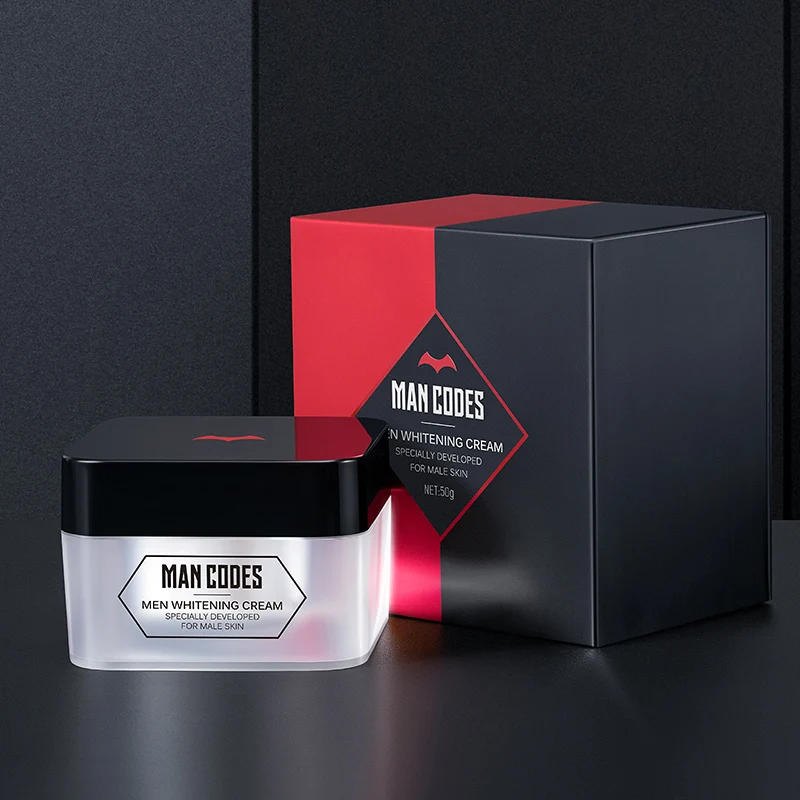 

MENCODES 50ml Men Nicotinamide Whitening Face Cream Brighten Skin Tone-Up Cream Moisturizing Concealer Whitening Creams