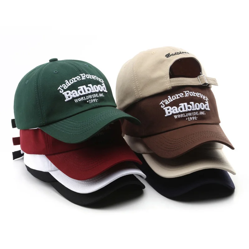 

Classic Letters Embroidered Baseball Cap Soft Top Soild Color Visors Cap Women Men Casual Snapback Hat Boys Girls Hip Hop Hats