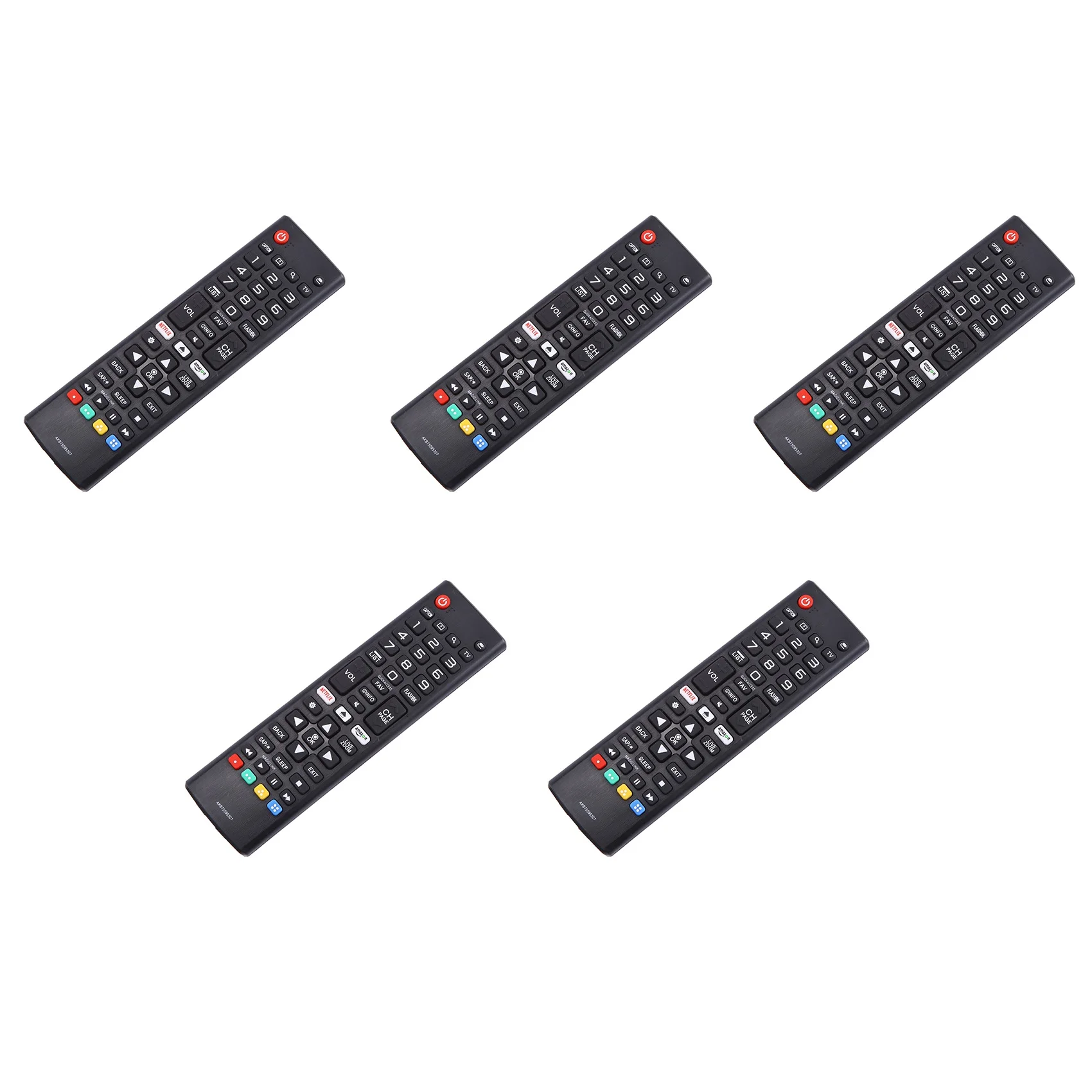 

5 шт., пульт дистанционного управления для телевизоров Lg Akb75095307