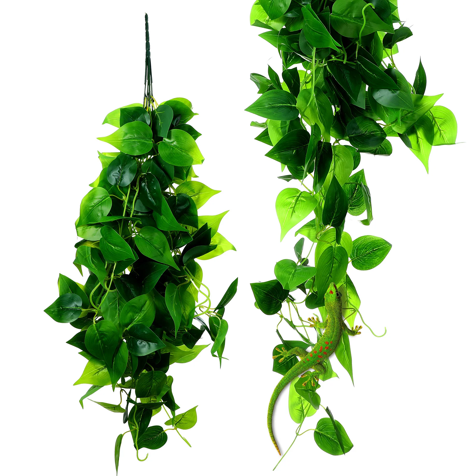 

Decor Fake Artificial Hangingreptile Faux Tank Accessories Flowers Aesthetic Bedroomshelf Greenery Terrariumlizard Habitat