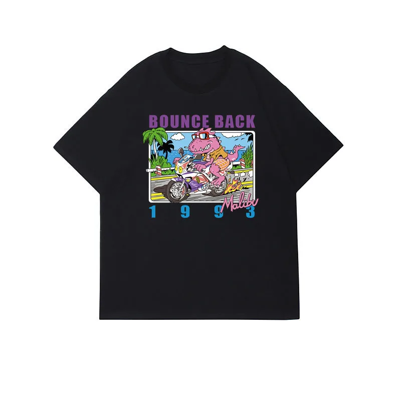 

Cartoon Short Sleeves Tshirt Female Clothing Y2k Streetwear Summer Cute Bunny Print T-shirt Rabbit Graphic T Shirts Women Blouse