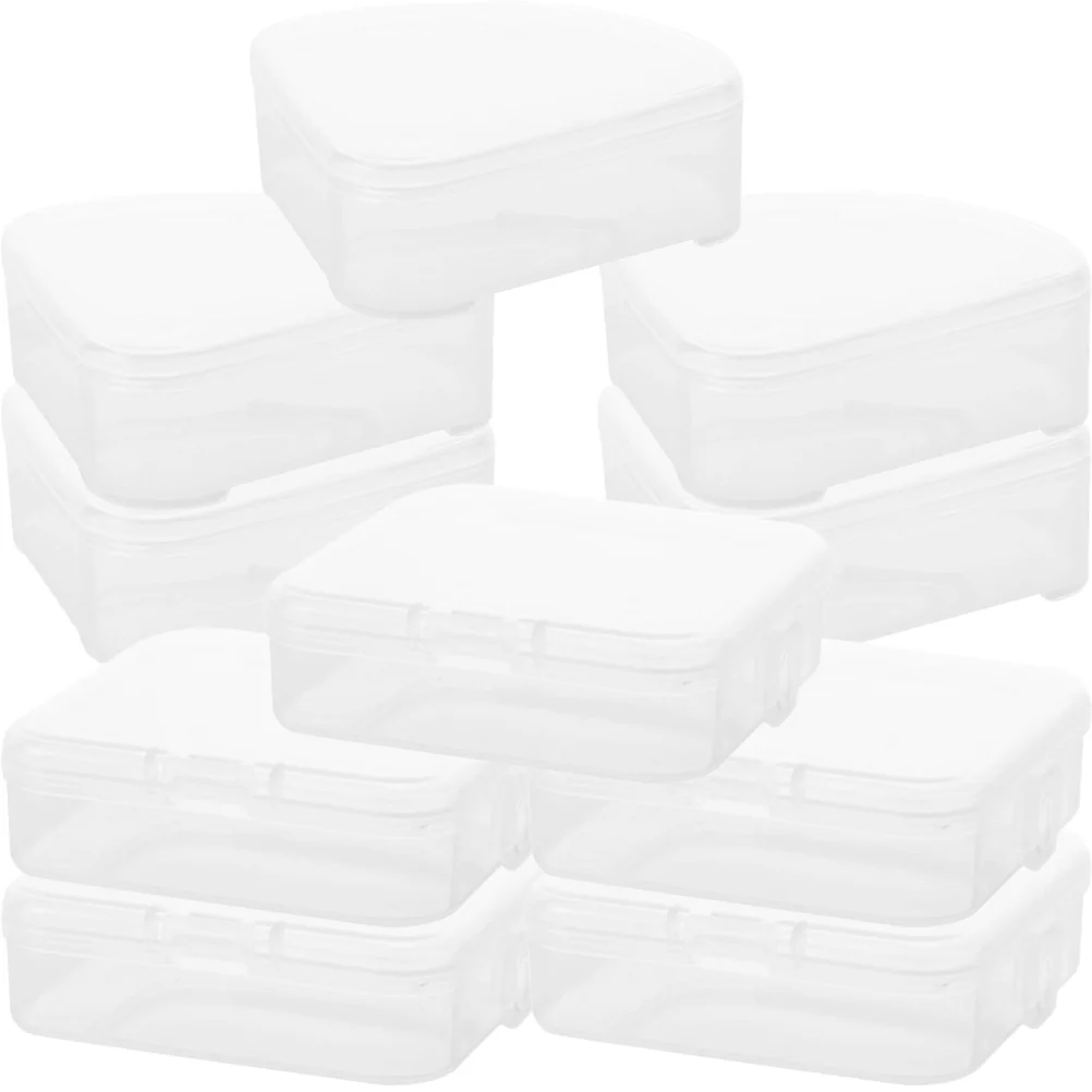 

10 шт., портативная губка для хранения косметики