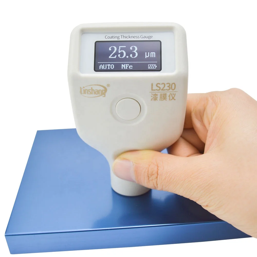 

Linshang LS230 Low Temperature Resistant Stable OLED Coating Thickness Gauge Car Paint Meter for Paint Film Thickness Testing