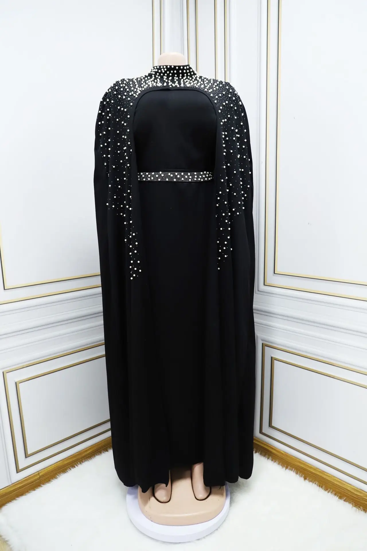 Роскошные женские платья Дубай большие размеры облегающее платье-макси с