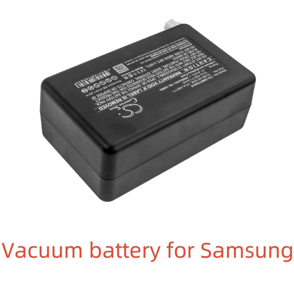 Литий-ионный аккумулятор для Samsung 1 6 В 2600 мАч PowerBot R7040 R1AM7010UW / AA VR1AM7010U5 AAA