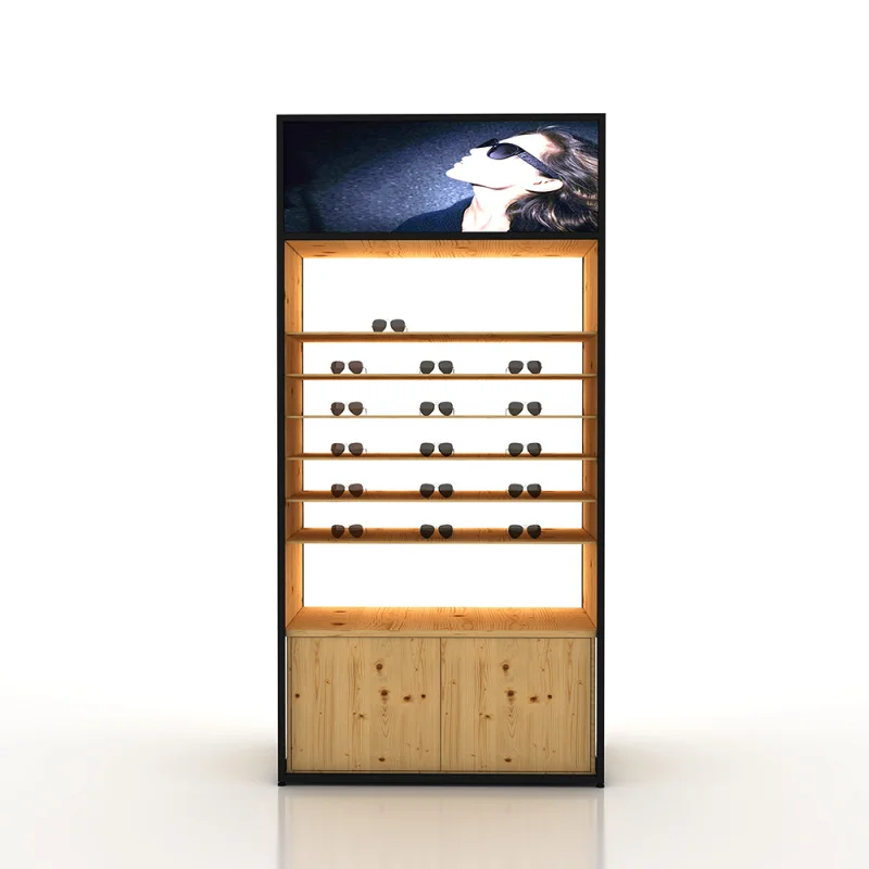 Под заказ. Новый дизайнерский стеллаж из искусственного дуба для магазина