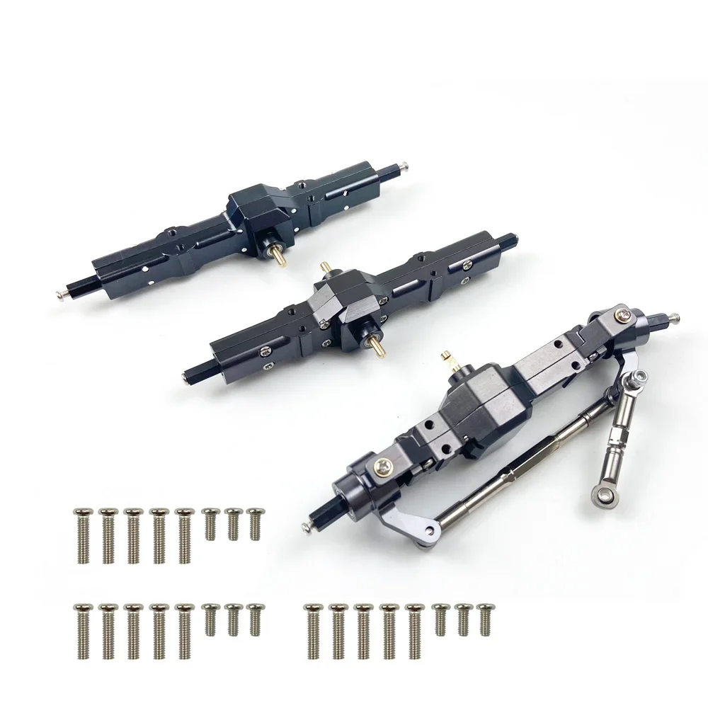 Металлическая передняя/задняя мостовая ось коробка передач для WPL C14 C24 B14 B24 B16 B36