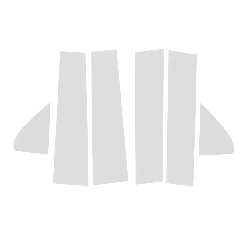 6 шт. накладки на столб автомобильной двери для Chevrolet Silverado GMC Sierra 1500 2019 2020 2021-2024