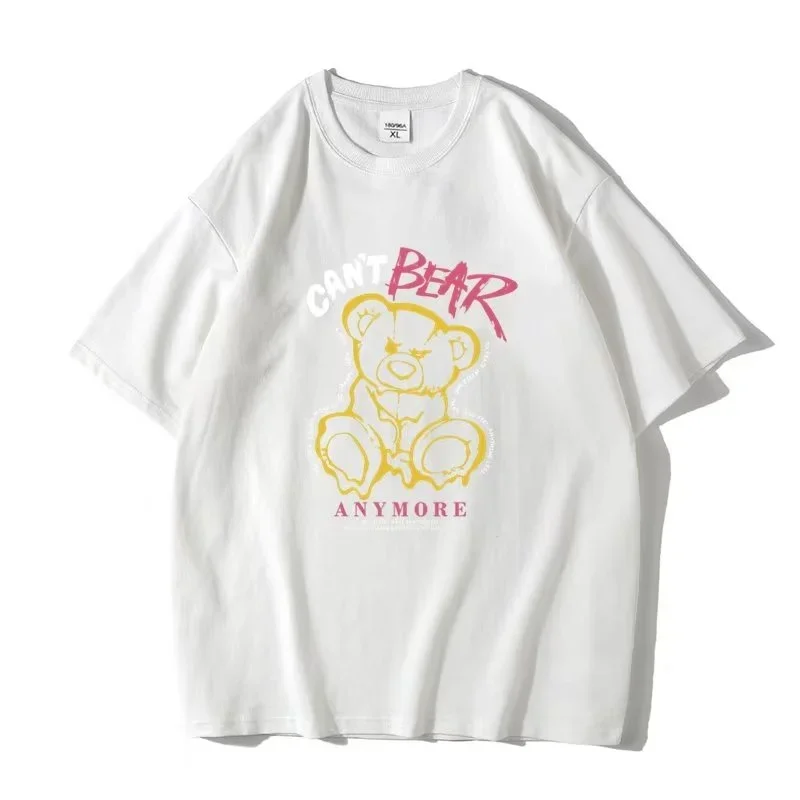 Футболка мужская с коротким рукавом хлопок Повседневная рубашка оверсайз