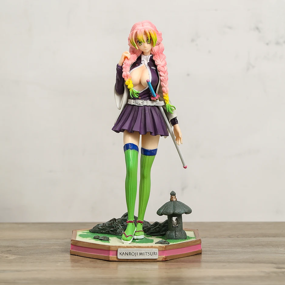 

Demon Slayer Kanroji Mitsuri Anime Bishoujo Figure PVC Collection Model Toy