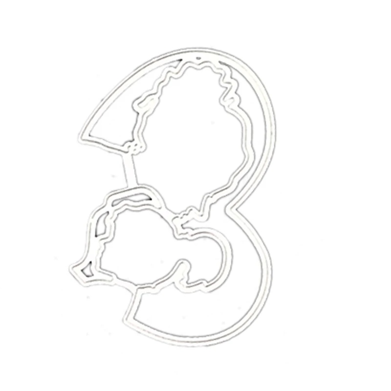 

Decorative Paper Dies Scrapbooking Mother Mom Embossing Cut Stencils for DIY