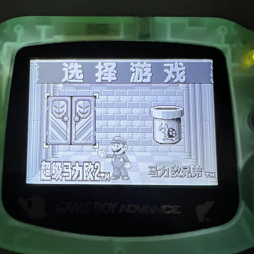 Высококачественный ЖК-экран ips для GBA GAMEBOY ADVANCE оригинальный экран ремонта размера