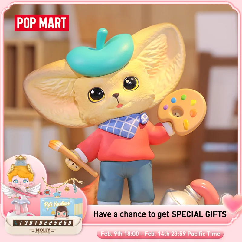 

Милые фигурки В Стиле Ретро POP MART с рисунком родственника, подарки на день рождения, фигурки, бесплатная доставка