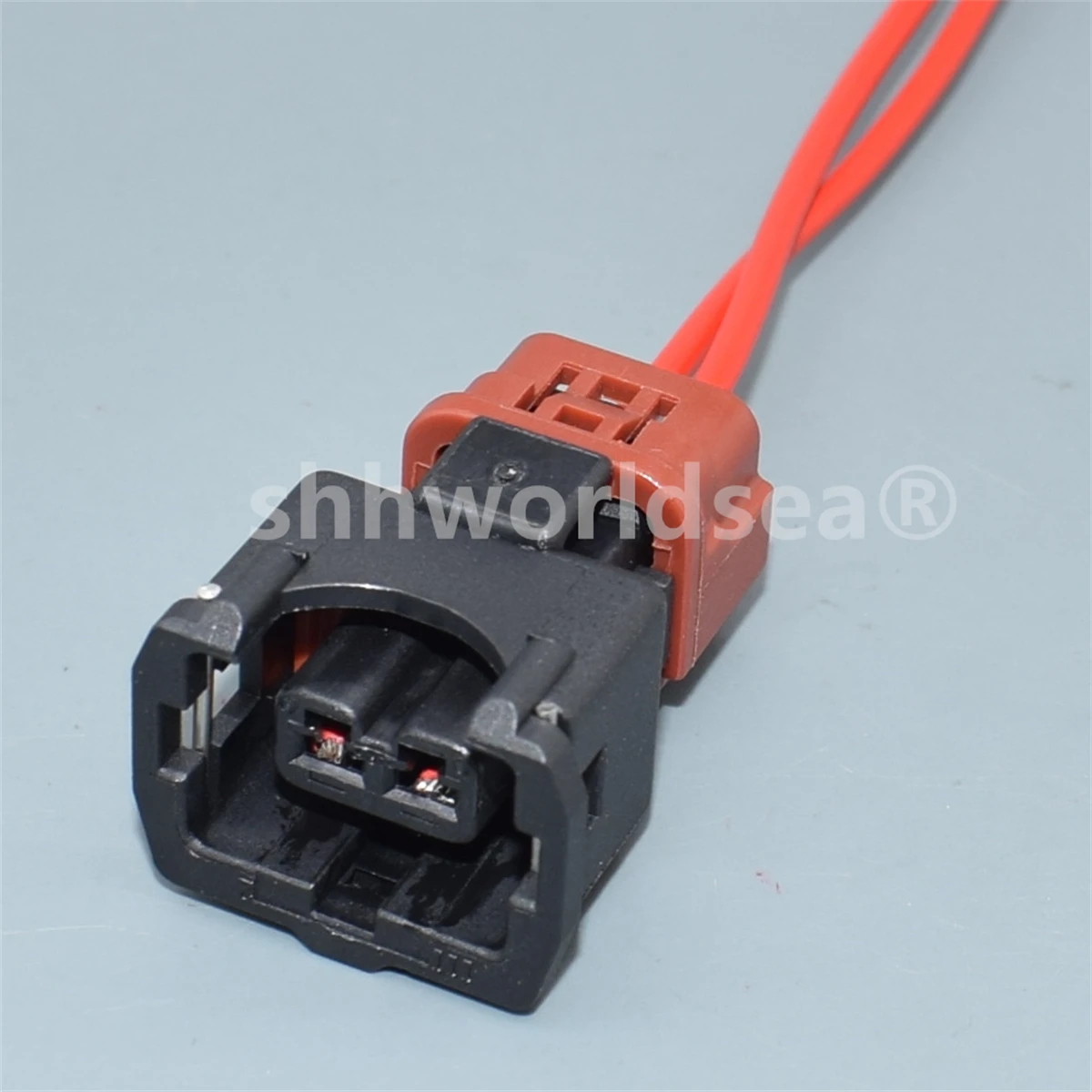 Shhworldsea 2-контактный автомобильный провод разъем датчика детонации для Nissan MMC 4G91 4G92
