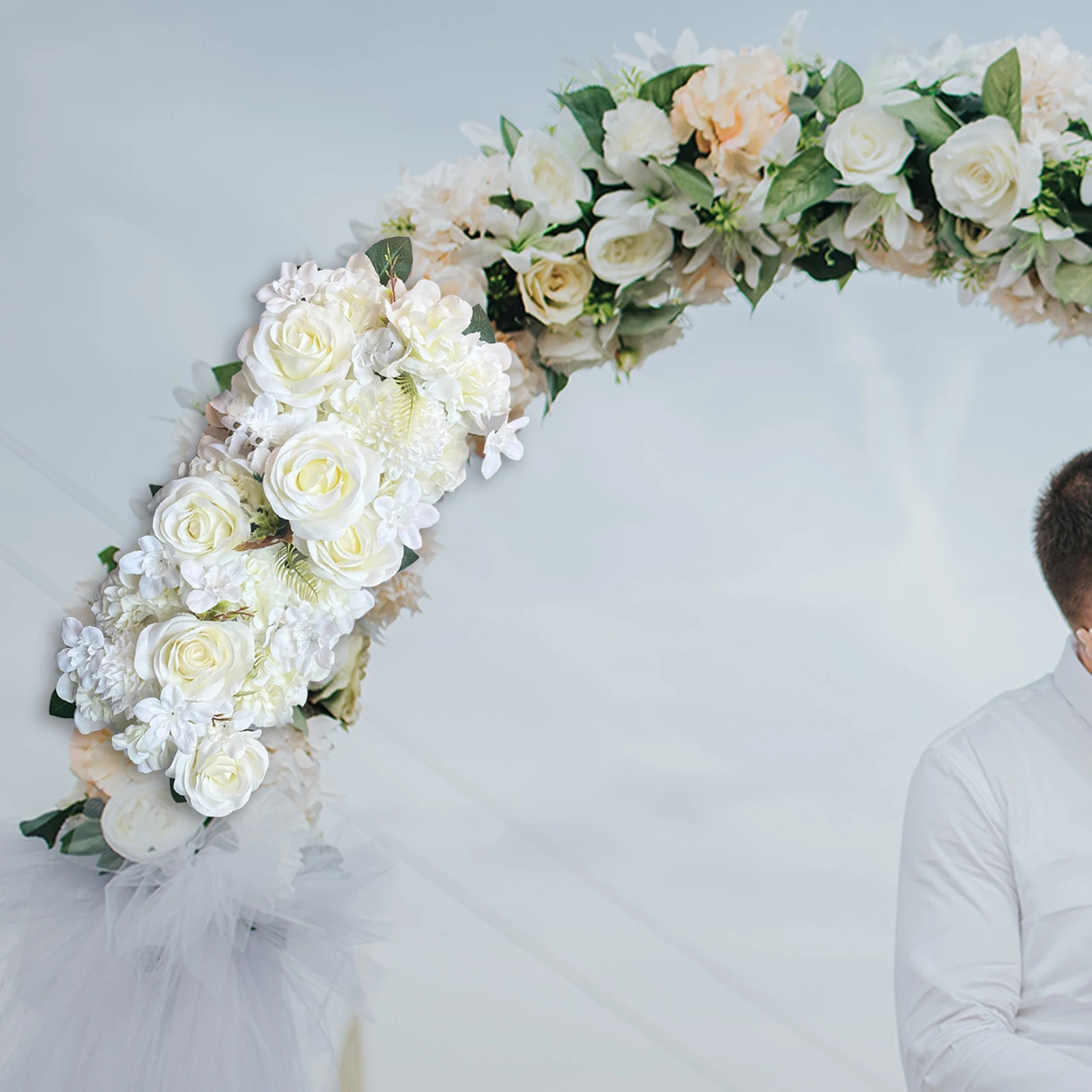 Цветы панели DIY свод искусственный цветочный фон для свадьбы T-станция