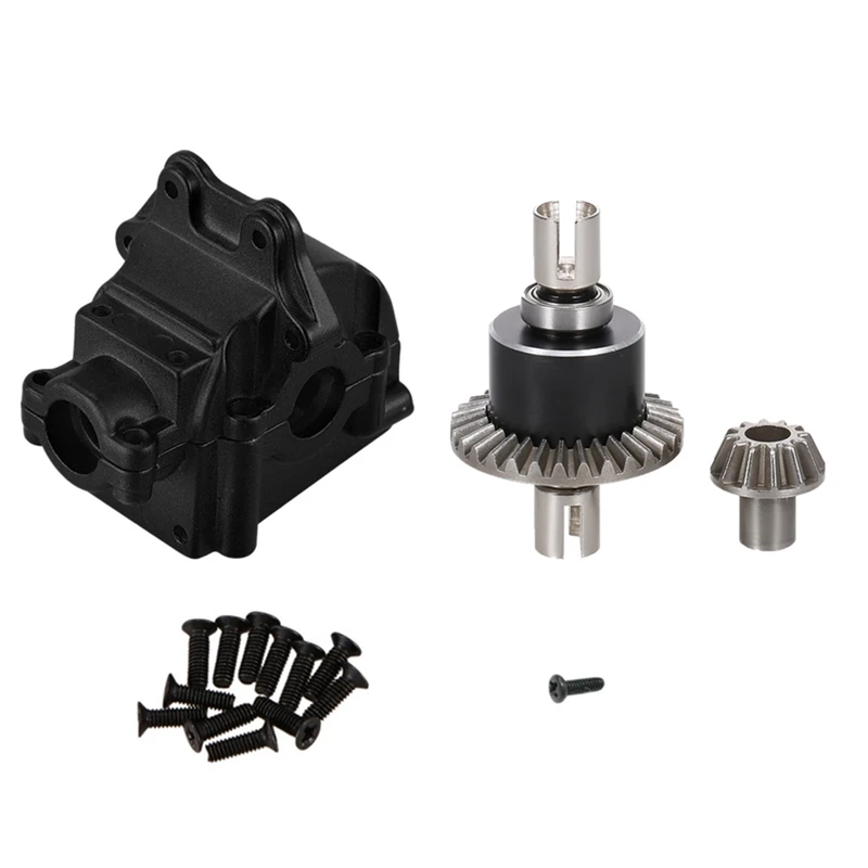 

Metal Differential And Gear Box Set For Wltoys 144001 144002 144010 124016 124017 124018 124019 RC Car Upgrade Parts