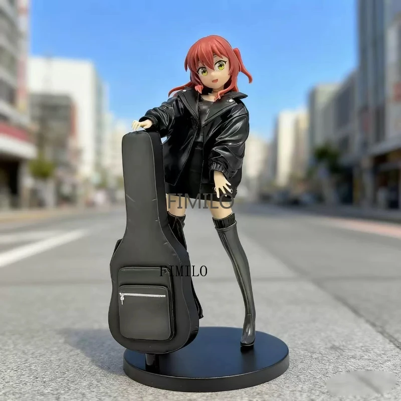 Фото Аниме Bocchi The Rock Фигурки стоячи Kita Ikuyo Gotoh Hitori Guitar Dolls Рисунок Коллекция ПВХ Модели Подарки на день рождения №4