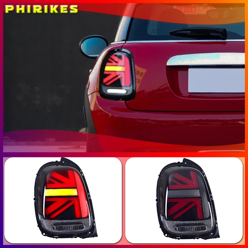 

1 пара, задние светодиодные фонари для Mini Cooper F56, 2014, 2015, 2016 лет