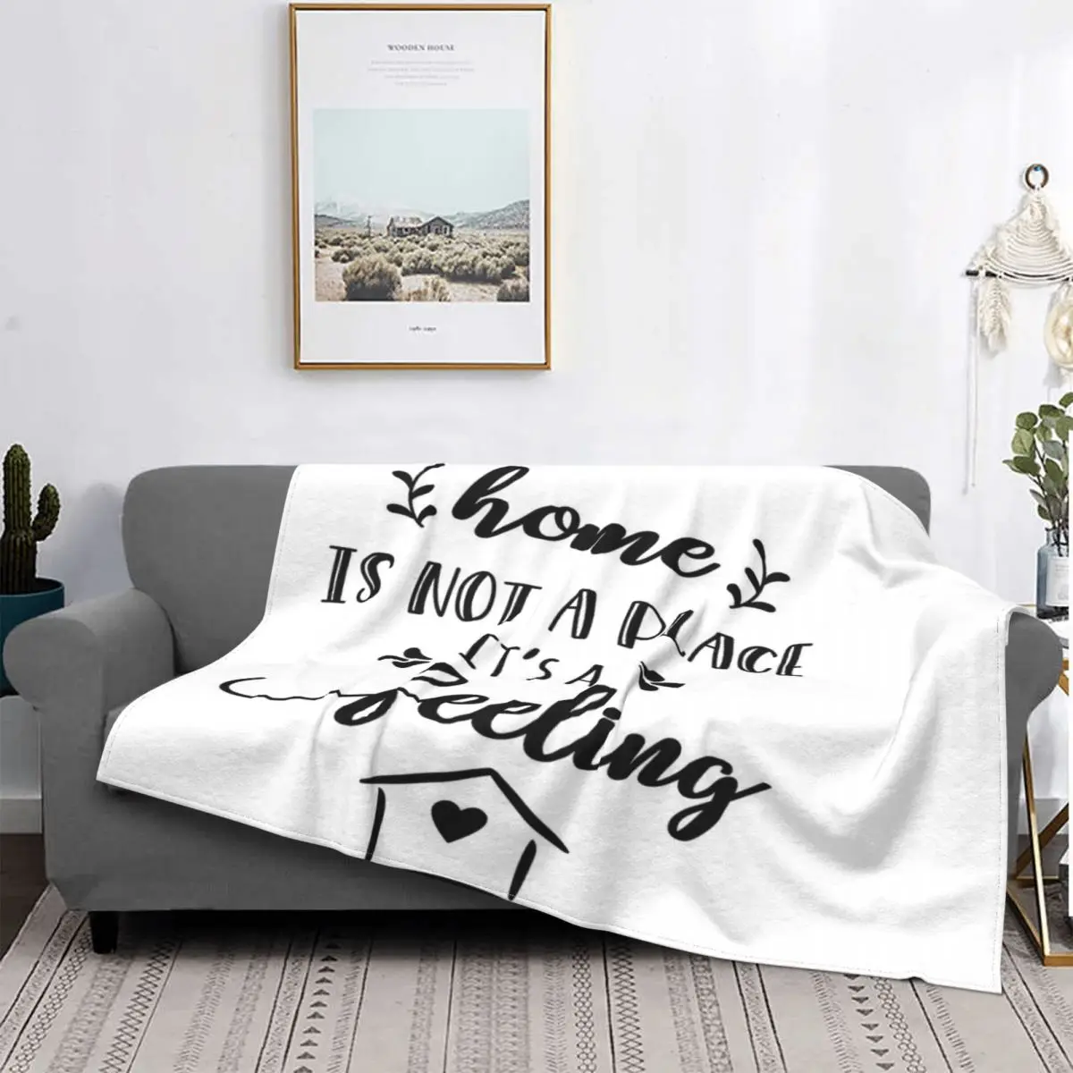 

Manta A cuadros de Anime para cama, colcha para el доме, no es un месте