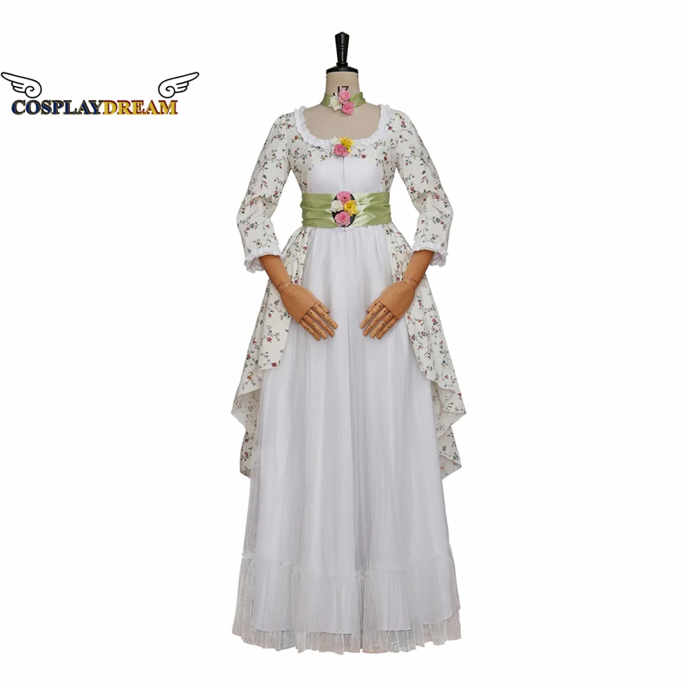 Женское Цветочное платье в стиле рококо, винтажное бальное платье в винтажном средневековом викторианском стиле 1920-х годов