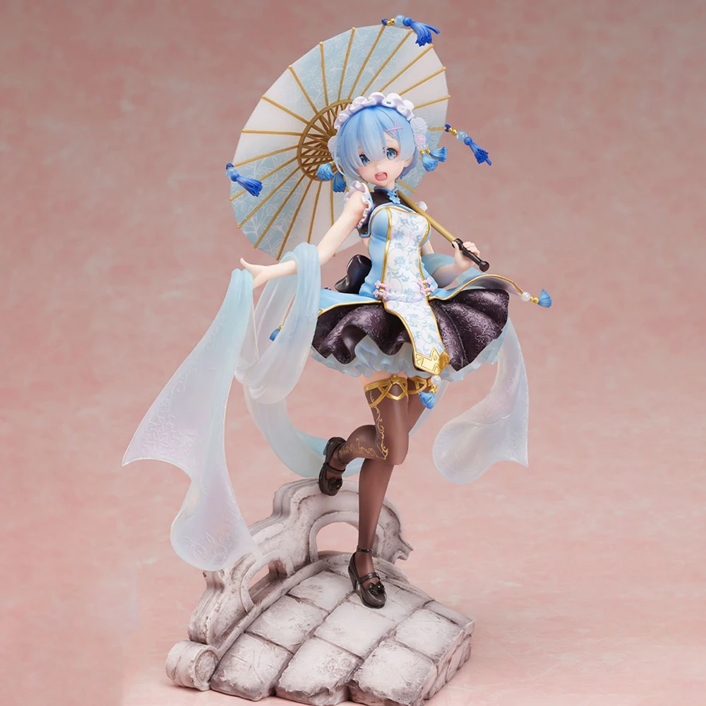 Фото Bebox Rem Qilolita Re:zero Kara Hajimeru Isekai Seikatsu 1/7 аниме экшн-фигурка коллекционные модели игрушки №2