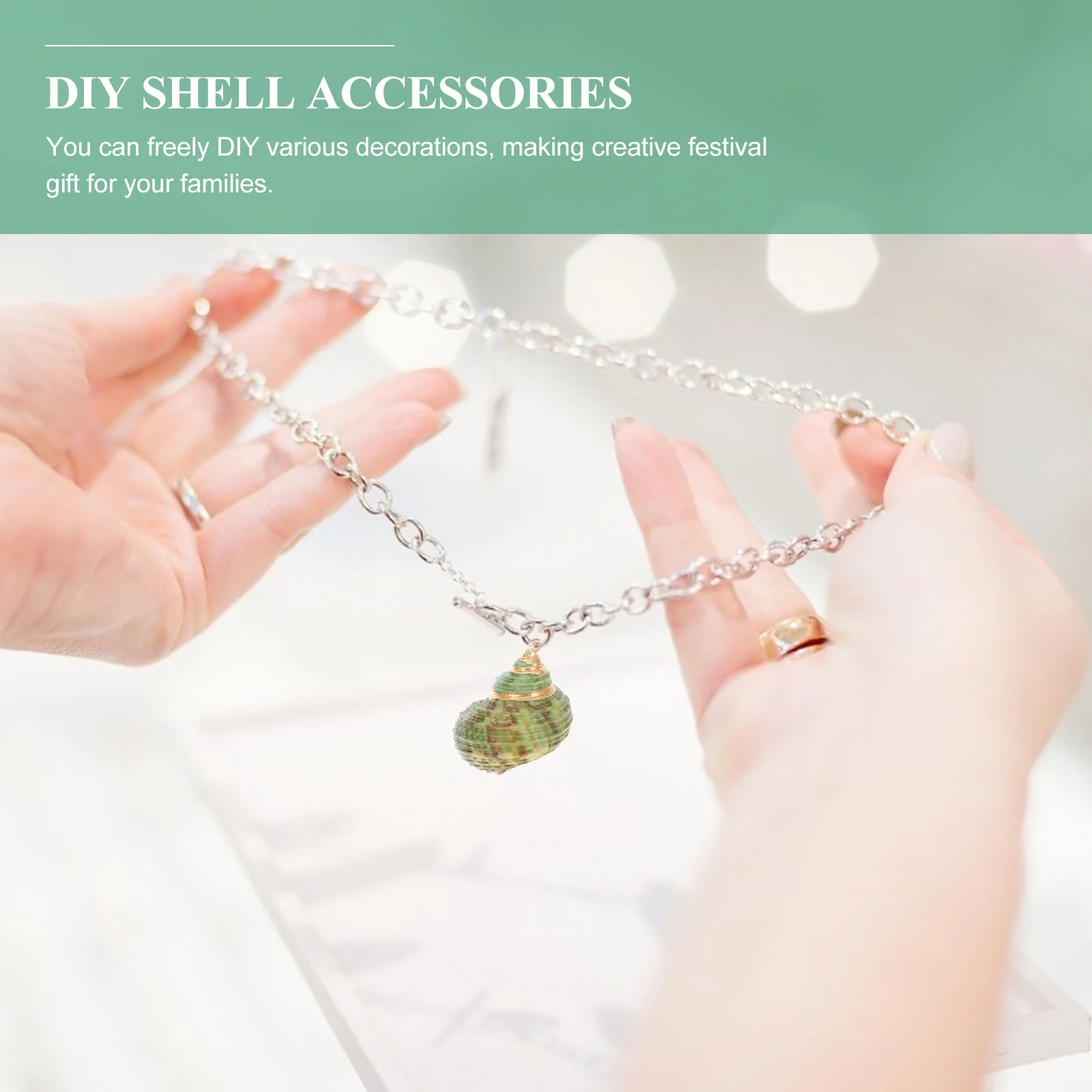 4 шт. аксессуары в виде ракушек морские серьги подвески ювелирные изделия