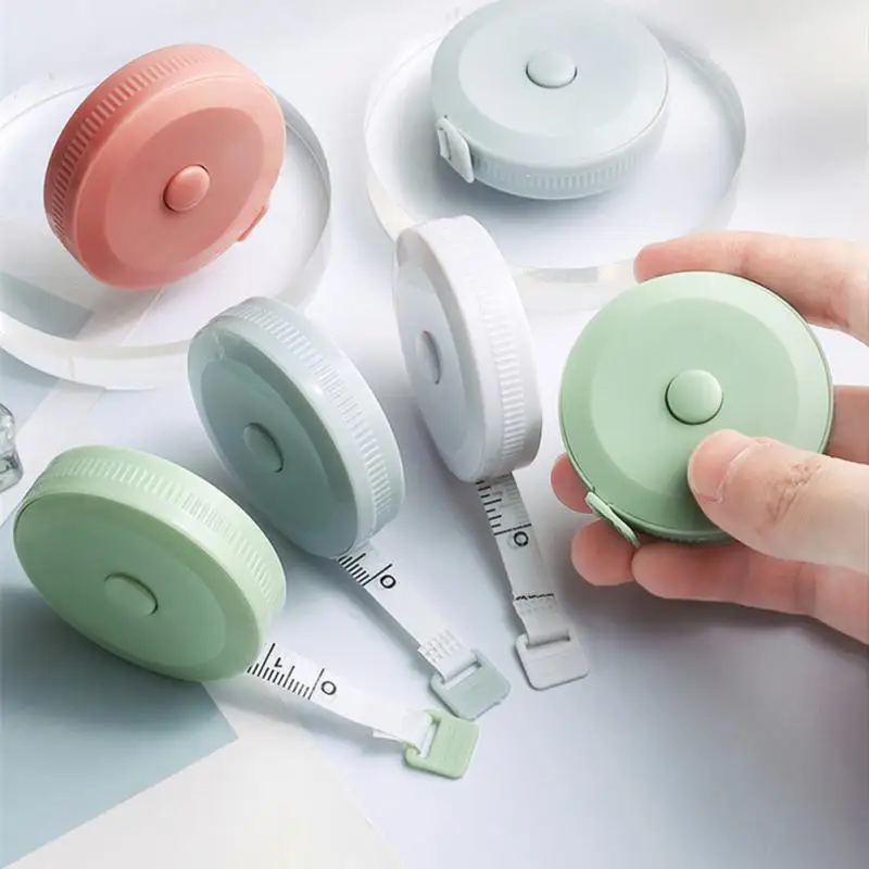 

1.5M/60Inch Retractable Metric Tape Sewing Tailor Tape For Body Measuring Tape Sewing Film For Body Waist Chest Leg Measure Tool