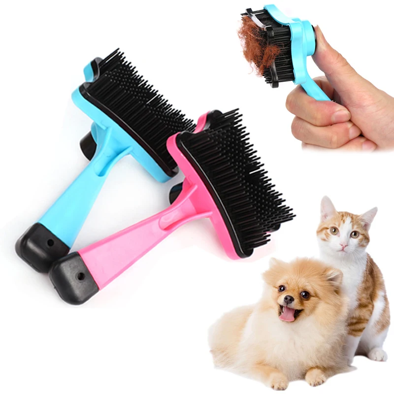 

Pet Dog Cat Brush For Cats Puppy Gatos Accessories Grooming Comb Mascotas Products For Small Dogs Pets Supplies kedi malzemeleri