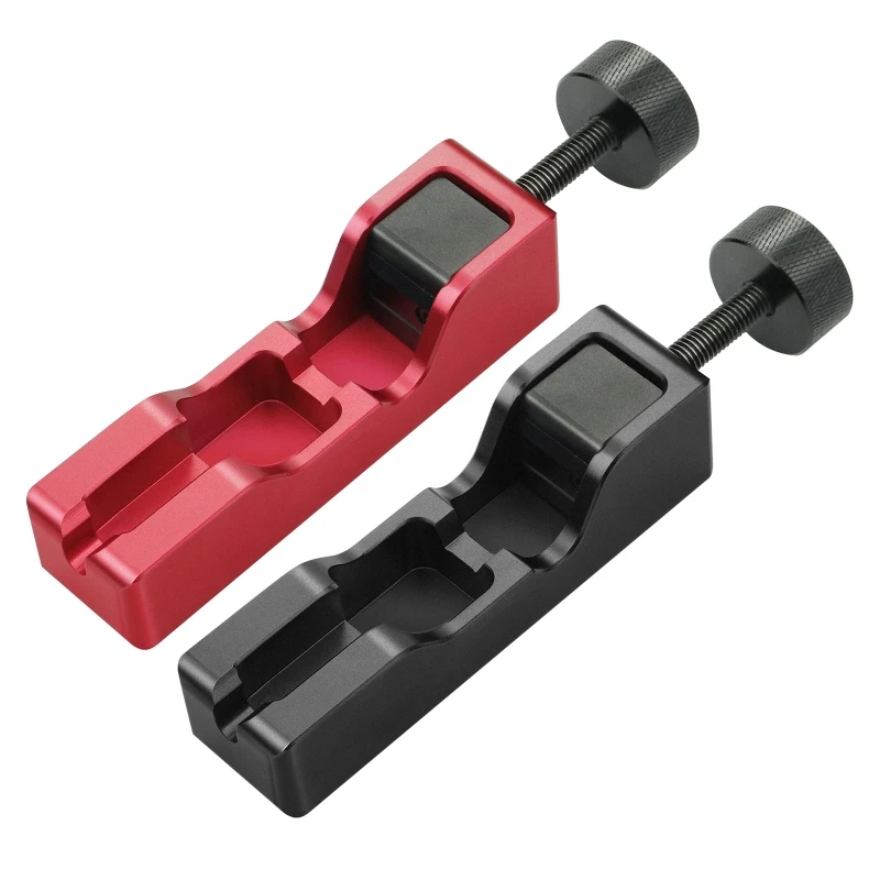 

Aluminum Alloy Universal Spark Plug Gap Tool Fit for Most 10mm 12mm 14mm 16mm Spark Plugs Red Black Electrode Compresses