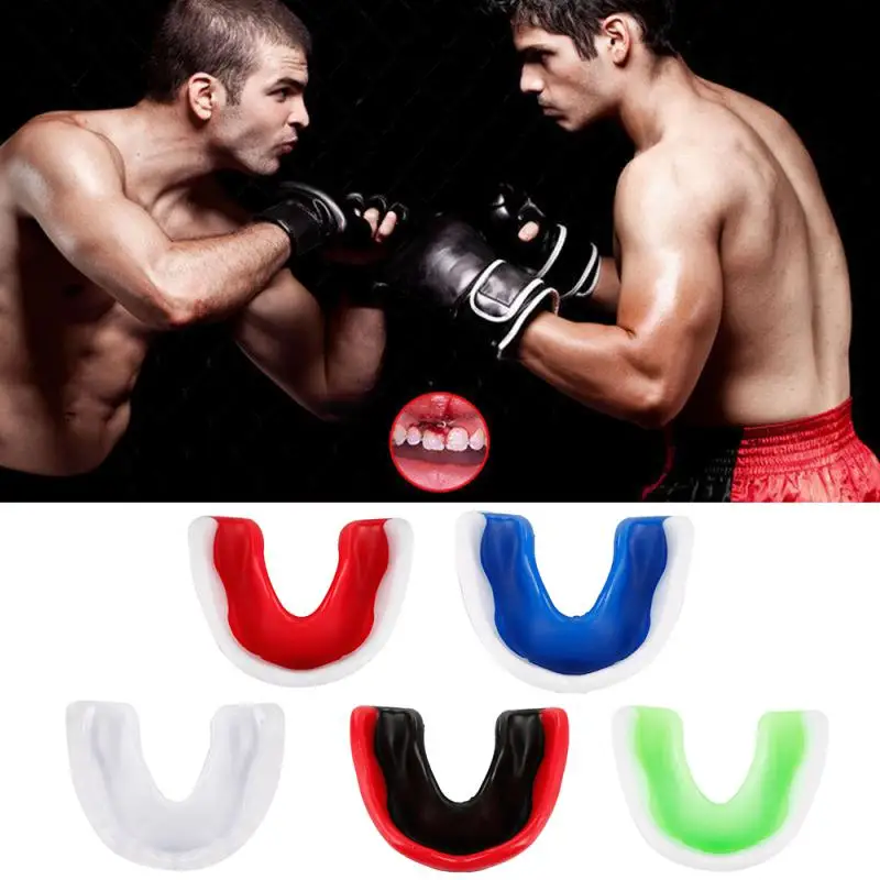 

1~5PCS Teeth Protector Kid Adult Mouthguard Sport Boxing Mouth Guard Tooth Brace Protection For Basketball Rugby Boxing Protetor
