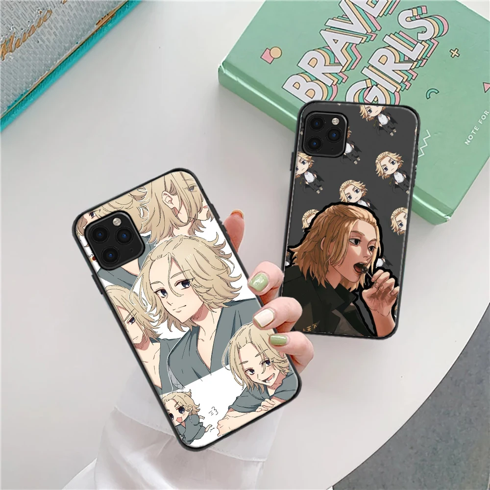 

Tokyo Avengers Japan Anime Phone Case For iPhone 6 7 8 6S Plus X XR XS 11 12 13 Pro MAX Mini SE 2020 Soft TPU Funda Back Cover