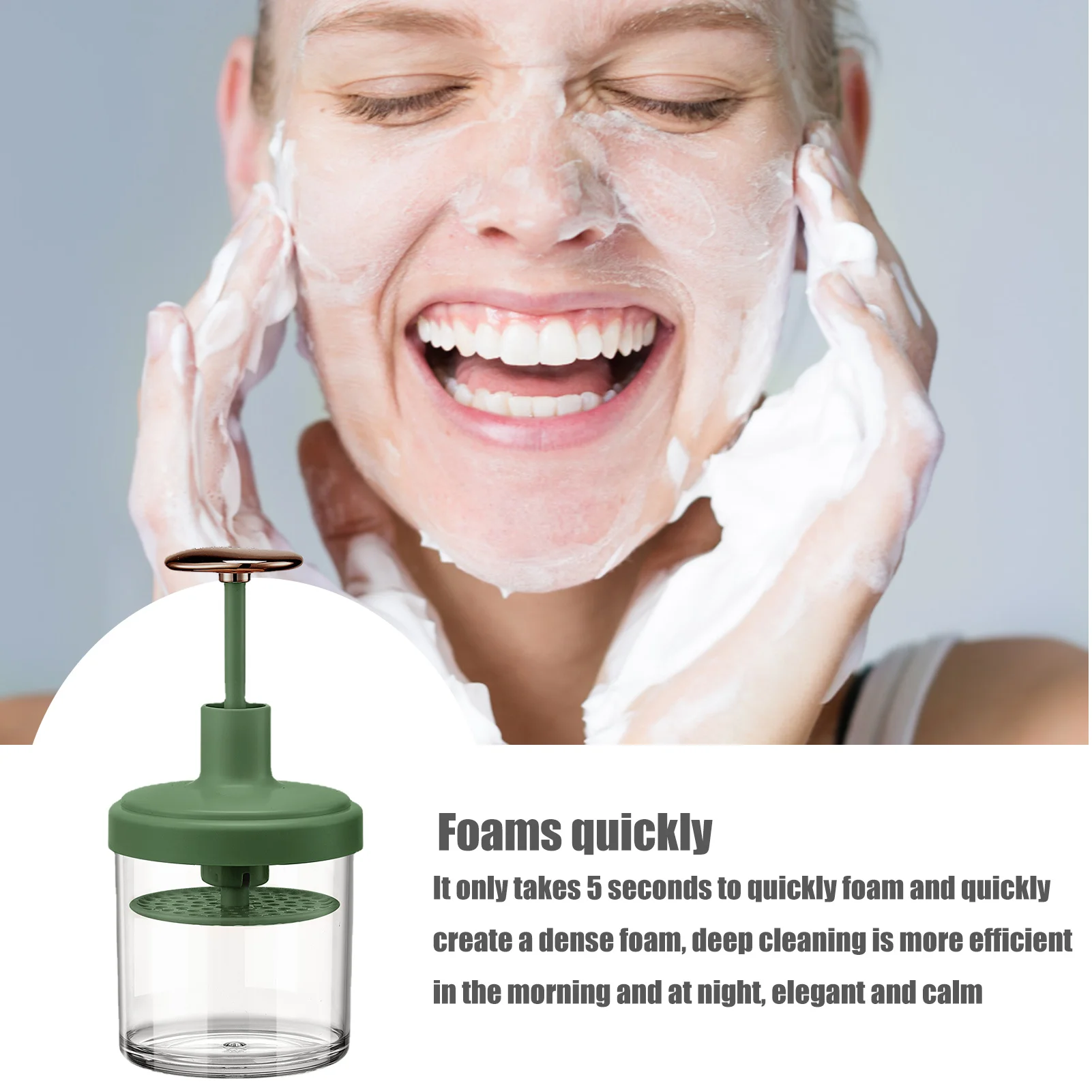 

1 шт., Пенообразователь для лица