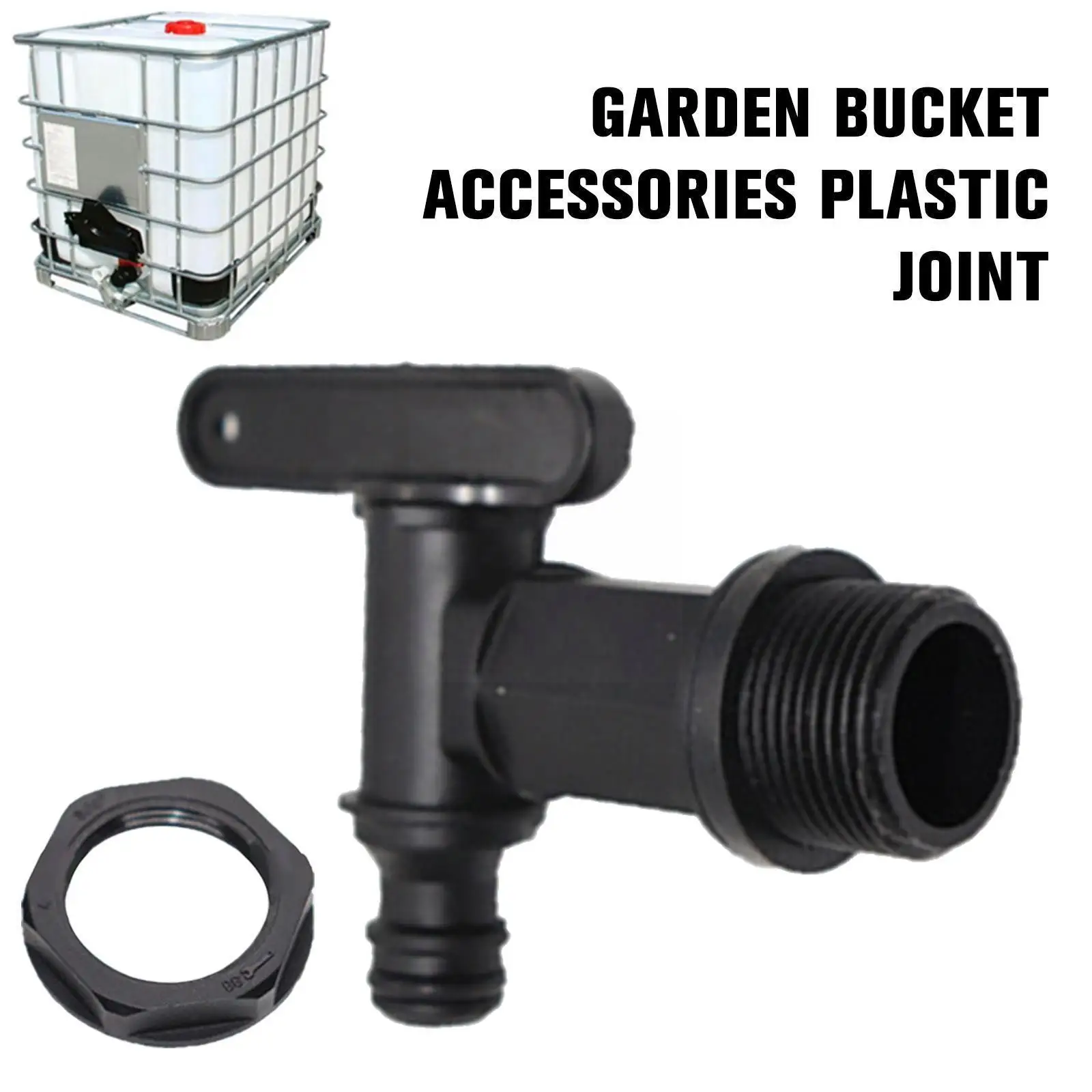 

Plastic Faucet Bucket Tools 17mm 26.2mm Barrel Joint For Ibc Garden Hose New N6y9