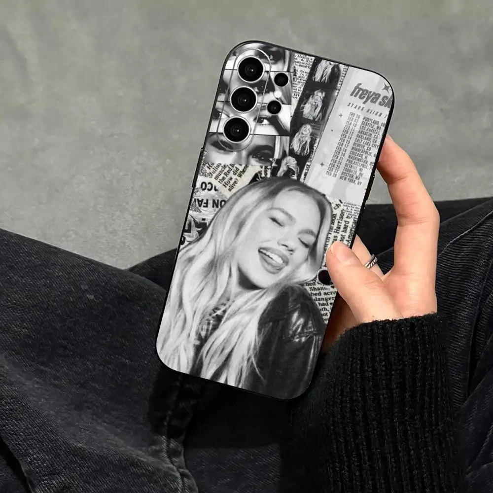 Фото Чехол для телефона F-Freya S-Skye Singer для Samsung S25, S24, S21, S22, S23, S30, Ultra, S20, Plus, FE, Note, 10, 9, 5G, черный №2